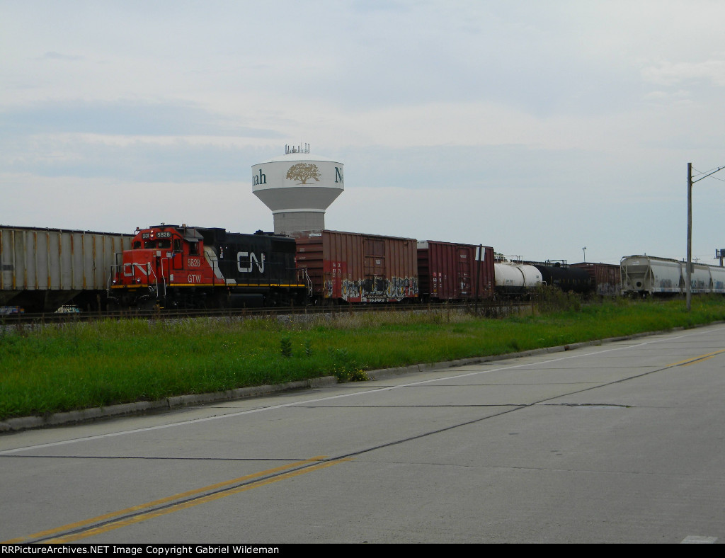 Shoving into Neenah Yard 